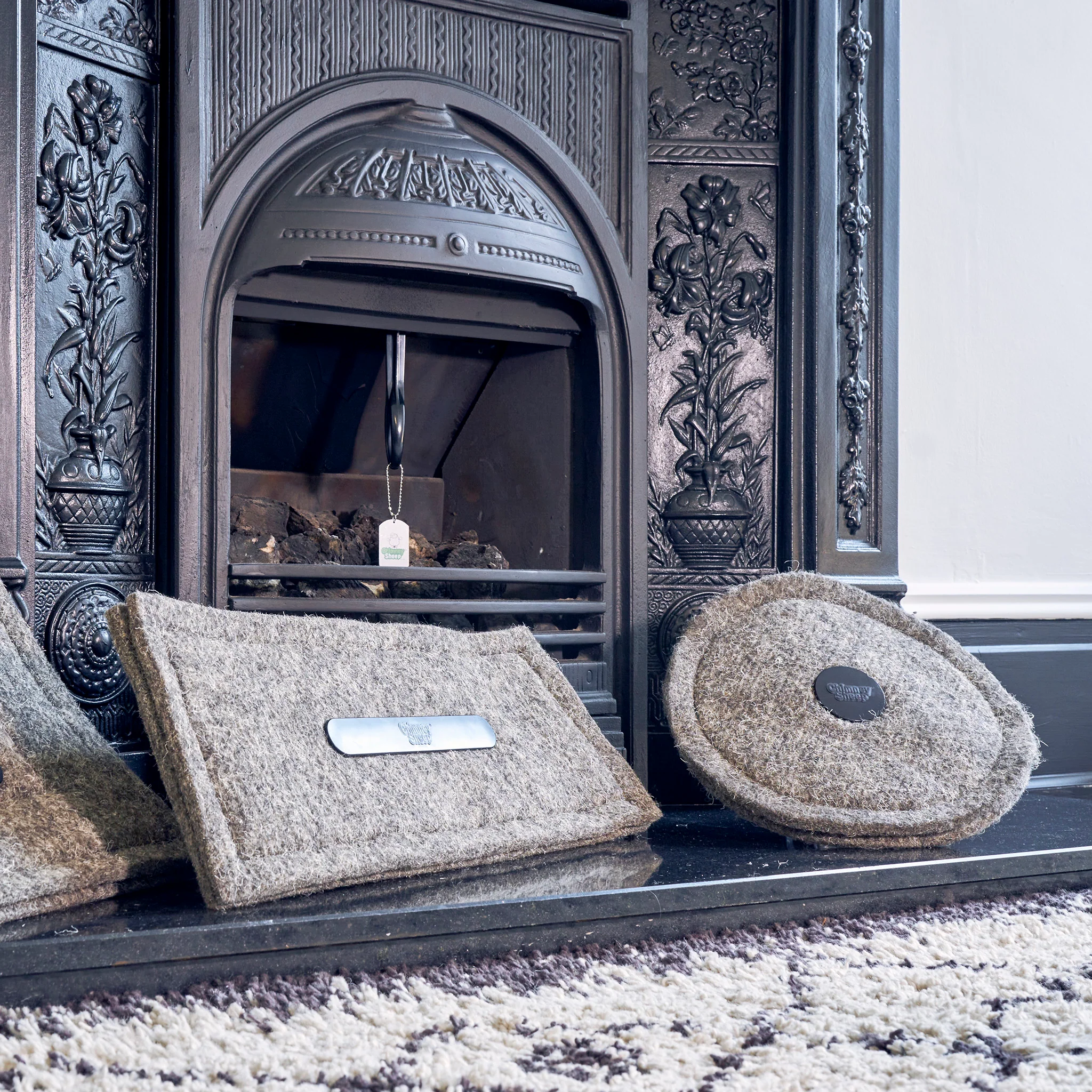 Chimney Sheep® Chimney Draught Excluder – Round 10″ (25cm) - Image 4