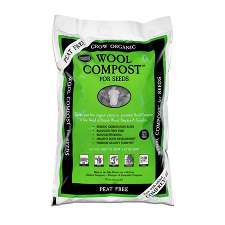 Dalefoot Peat Free Wool Compost for Seeds