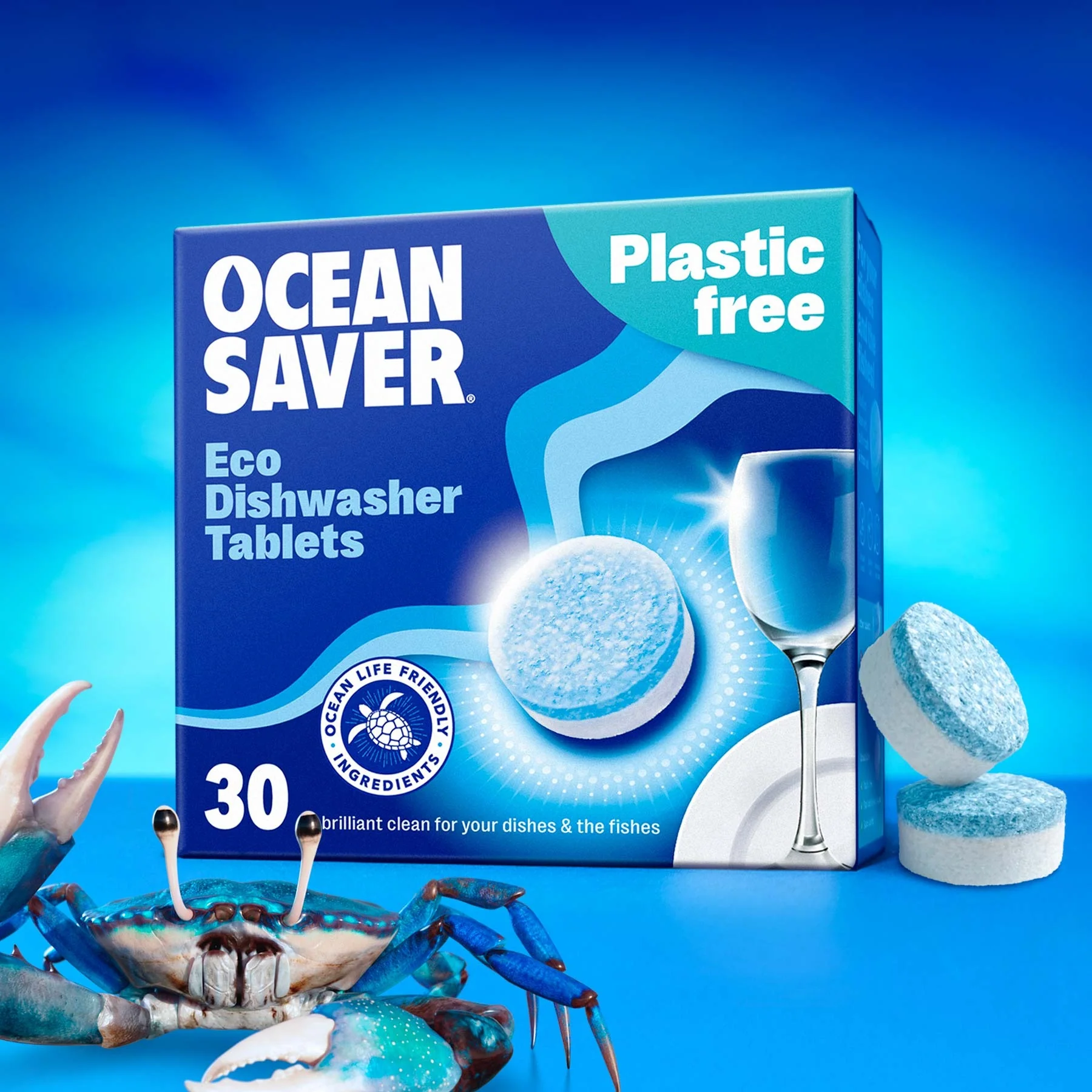 OceanSaver Dishwasher Tablets Pack of 30