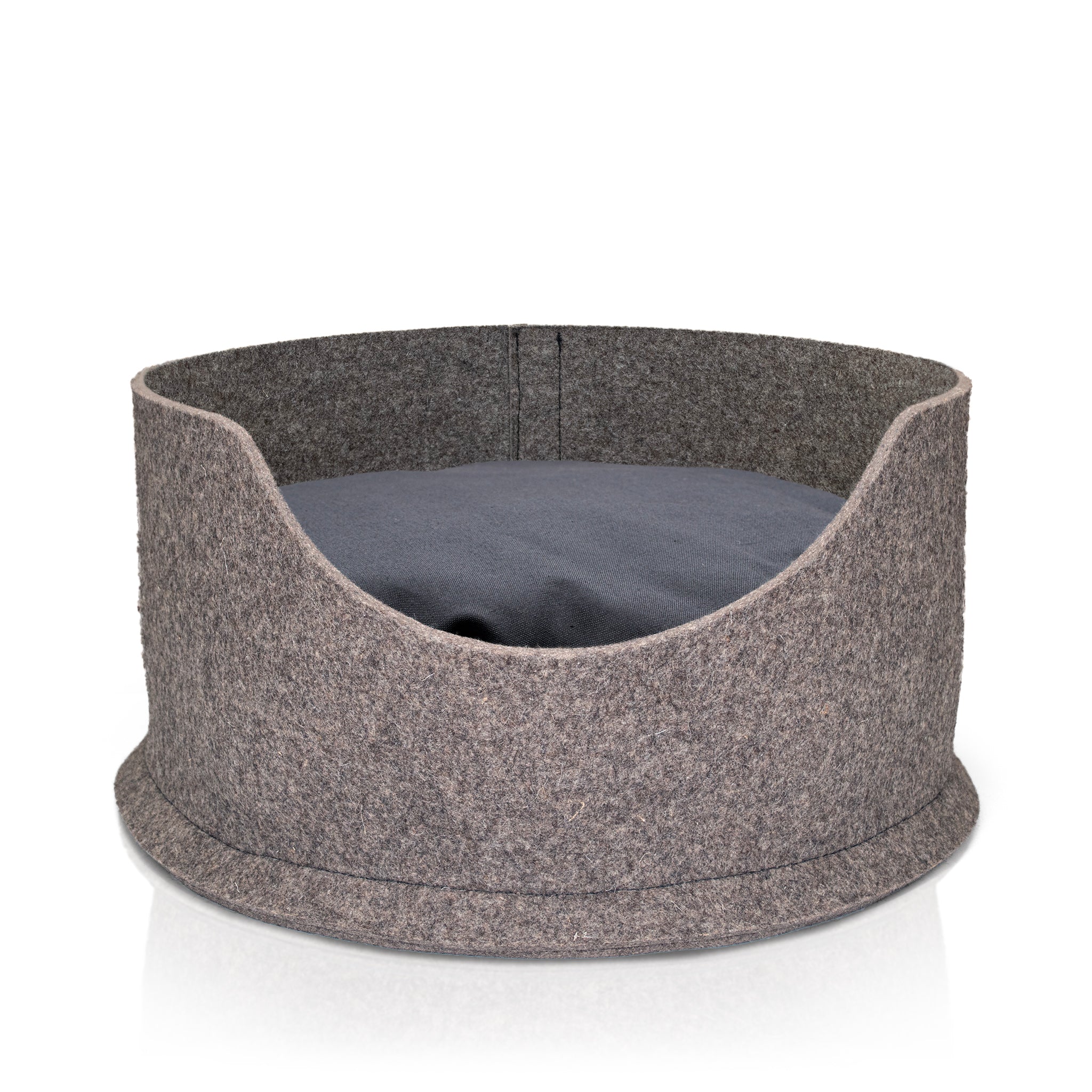 PetSnug Grey Wool Cat Bed - Image 8