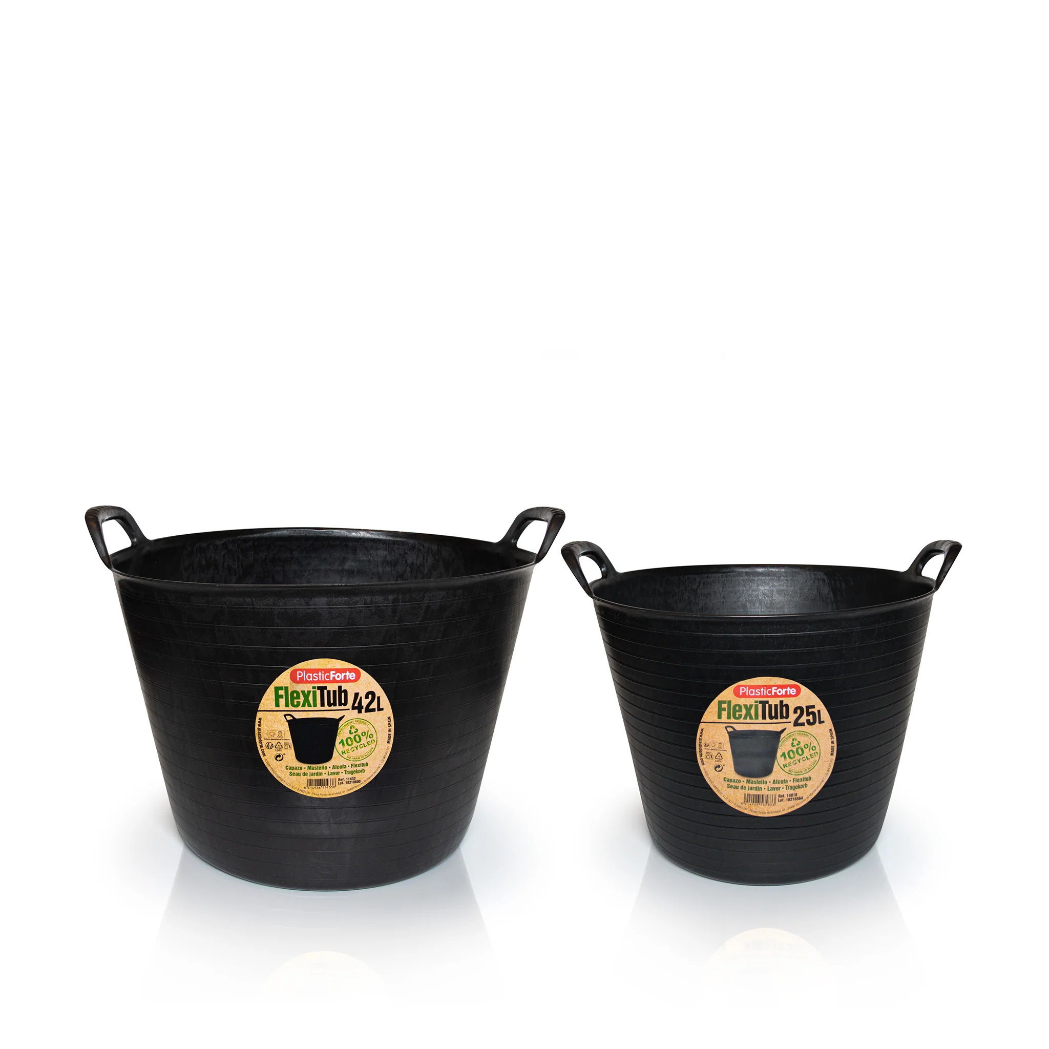 PlasticForte Recycled Plastic Eco Flexi Tub - Image 7
