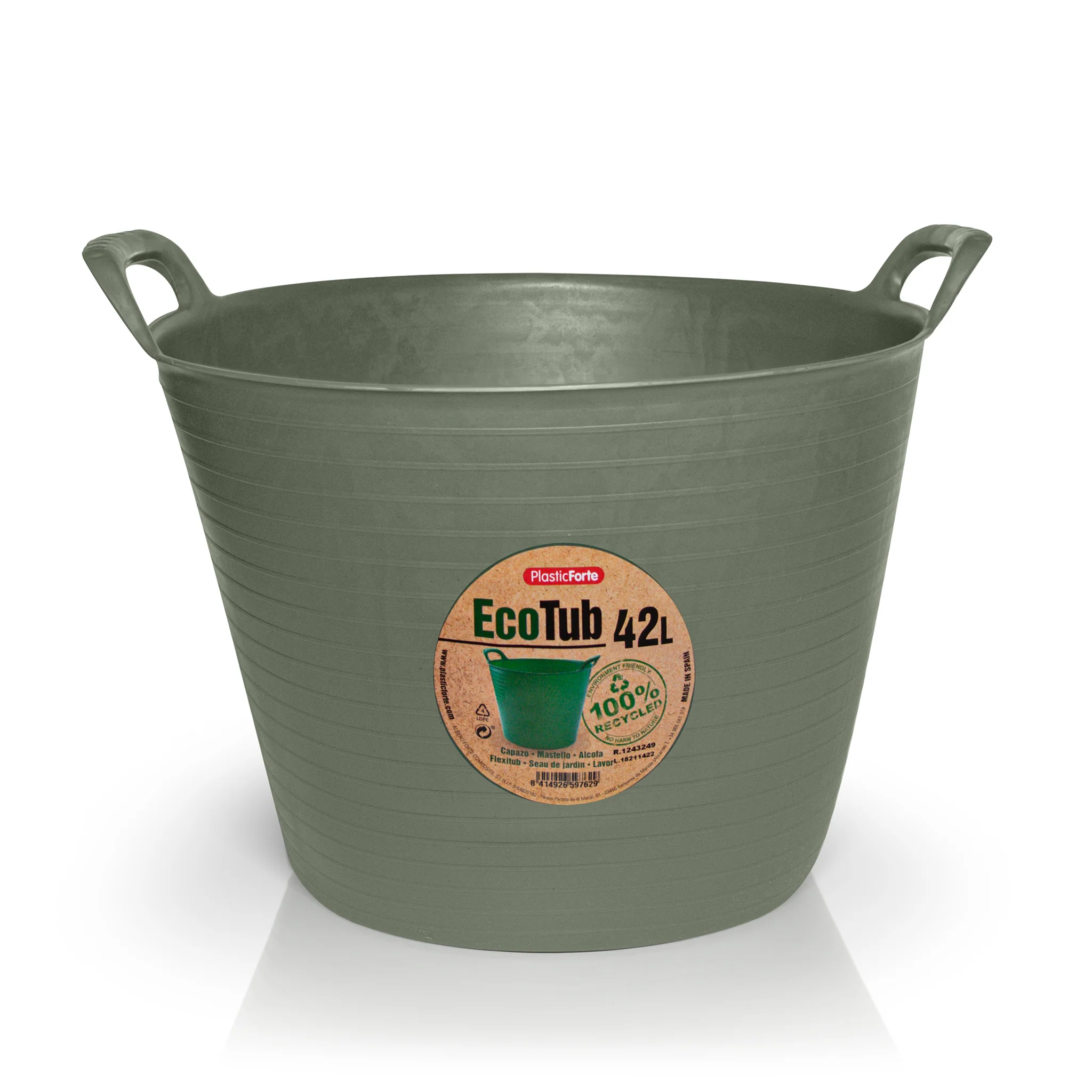 PlasticForte Recycled Plastic Eco Flexi Tub - Image 8
