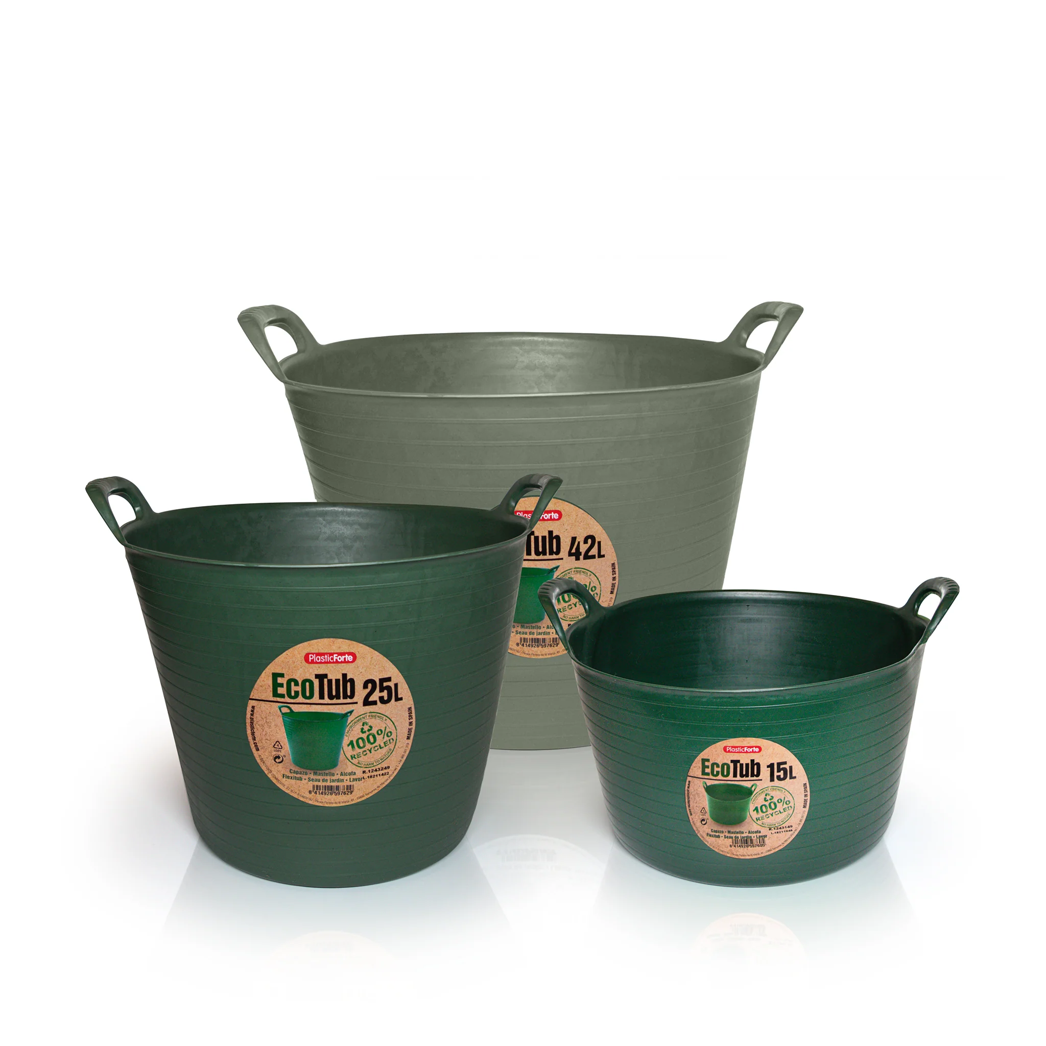 PlasticForte Recycled Plastic Eco Flexi Tub - Image 9